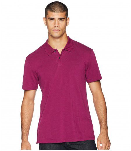 7 For All Mankind Short Sleeve Pique Polo
