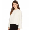 1.STATE Bell Sleeve Sweater with Shoulder Cut Out