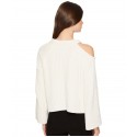 1.STATE Bell Sleeve Sweater with Shoulder Cut Out