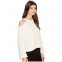 1.STATE Bell Sleeve Sweater with Shoulder Cut Out