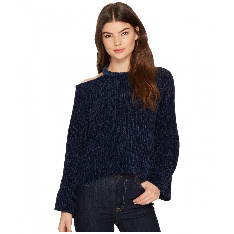 1.STATE Bell Sleeve Sweater with Shoulder Cut Out