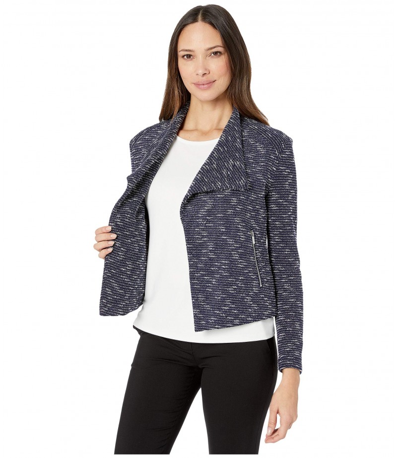 calvin klein tweed blazer